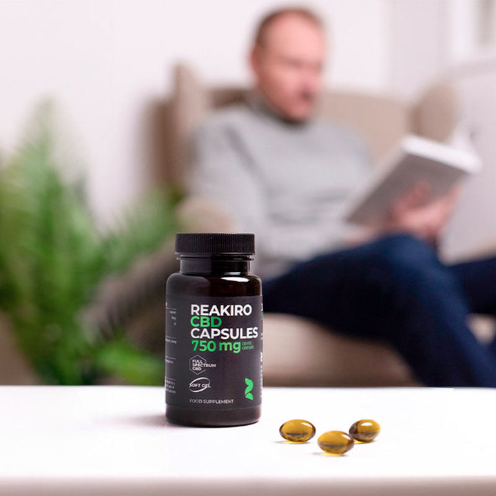 Reakiro Hemp CBD Soft Gel Capsules 750mg 30pcs