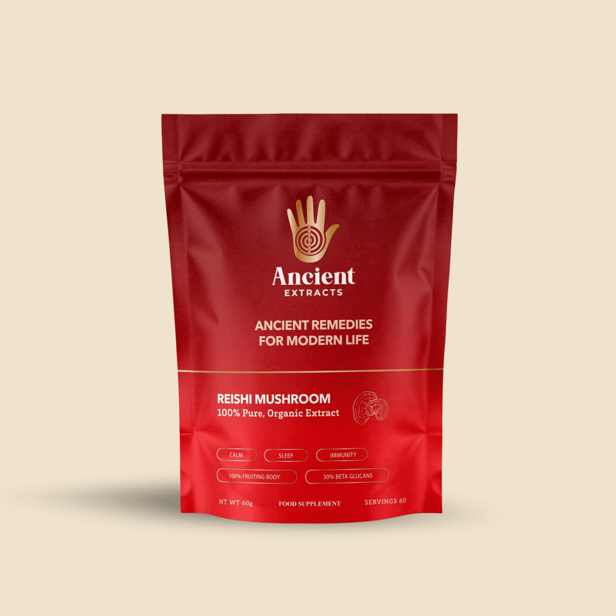 Ancient Extracts - Reishi Mushroom Extract Powder
