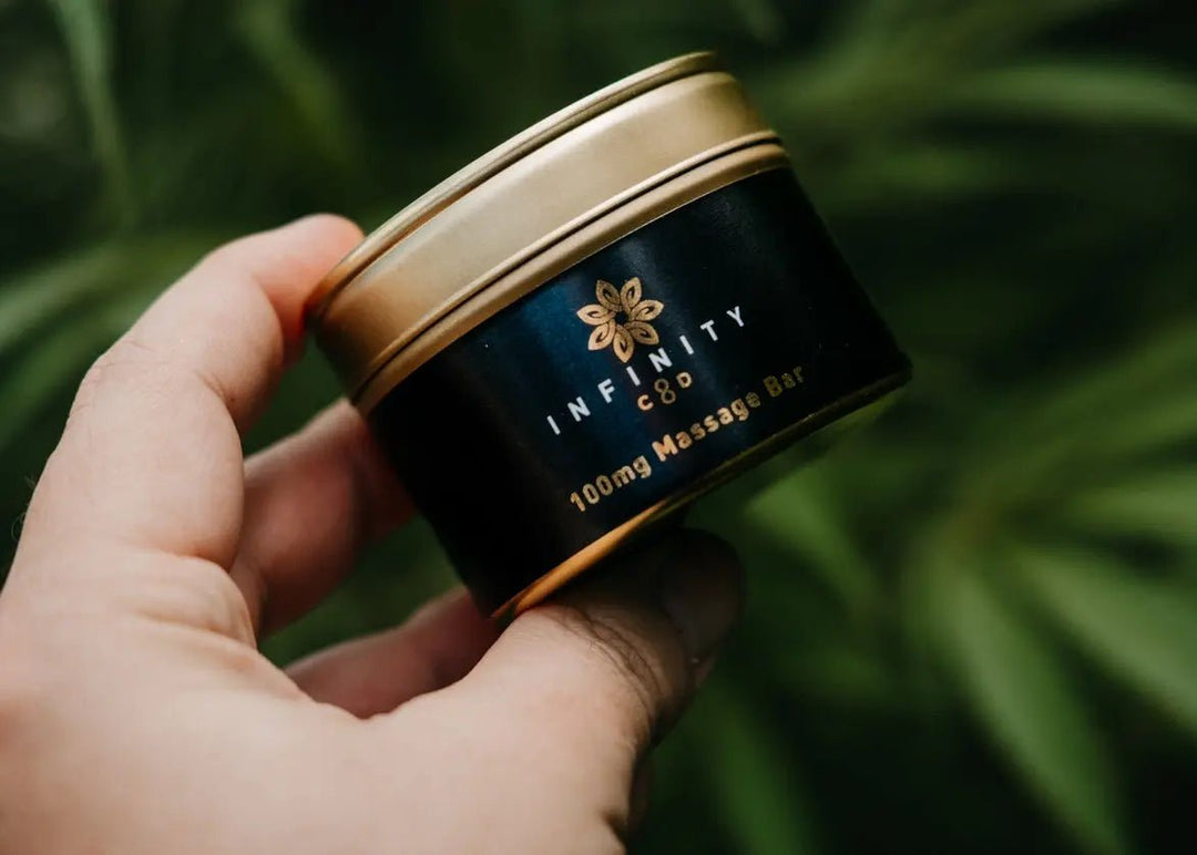Infinity CBD - Relax CBD Massage Bar 100mg Vegan Friendly