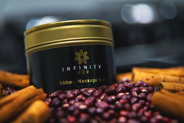 Infinity CBD - Relax CBD Massage Bar 100mg Vegan Friendly
