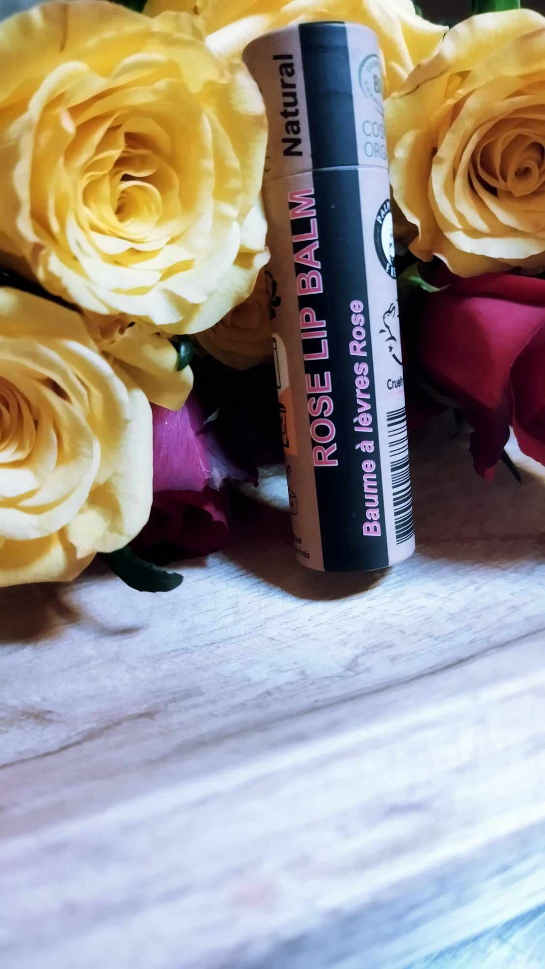 The Positive Company - Organic Rose Lip Balm 15ml