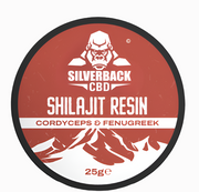 Silverback CBD Cordyceps + Fenugreek Infused Shilajit Resin 25g