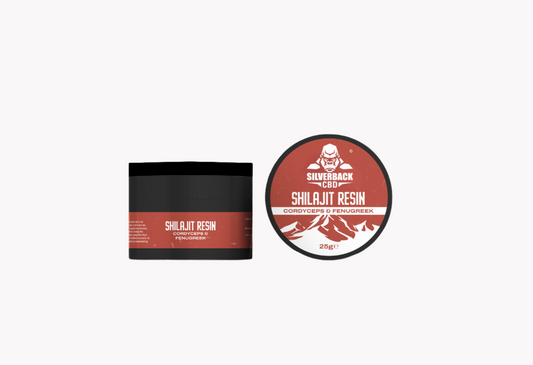 Silverback CBD Shilajit Resin with Cordyceps & Fenugreek – 25g