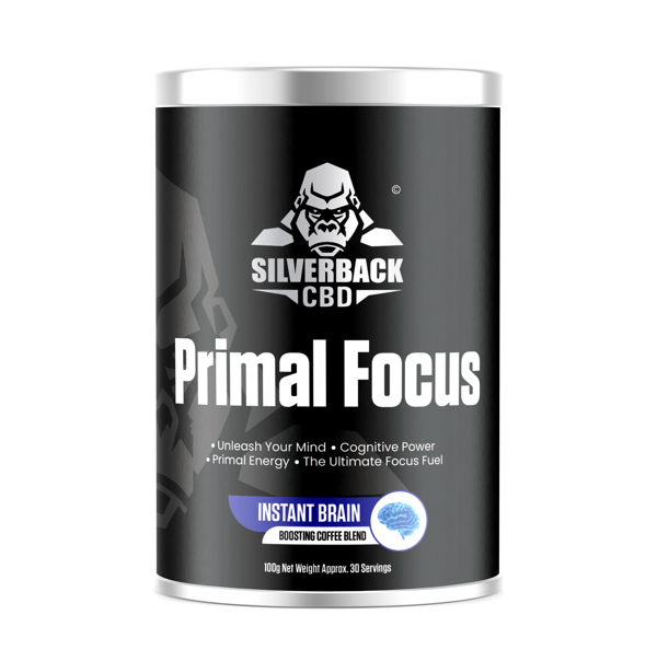 Silverback CBD Primal Focus – Elite Nootropic Coffee