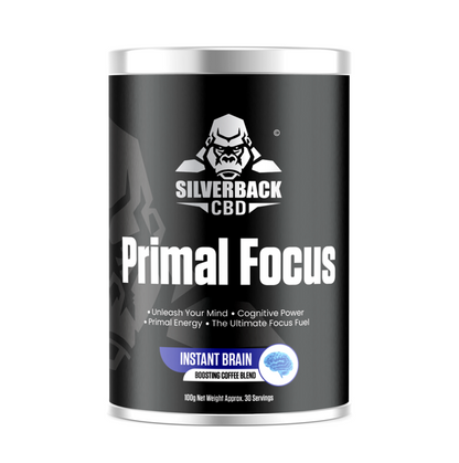 Silverback CBD Primal Focus – Elite Nootropic Coffee
