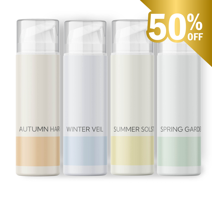 Seasonal Symphony Hand Cream Gift Set of Four for All Year Round Handcare
