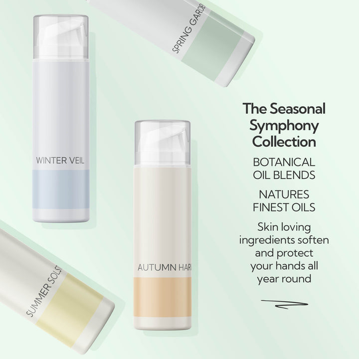 Seasonal Symphony Hand Cream Gift Set of Four for All Year Round Handcare