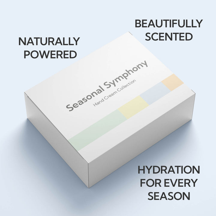 Seasonal Symphony Hand Cream Gift Set of Four for All Year Round Handcare
