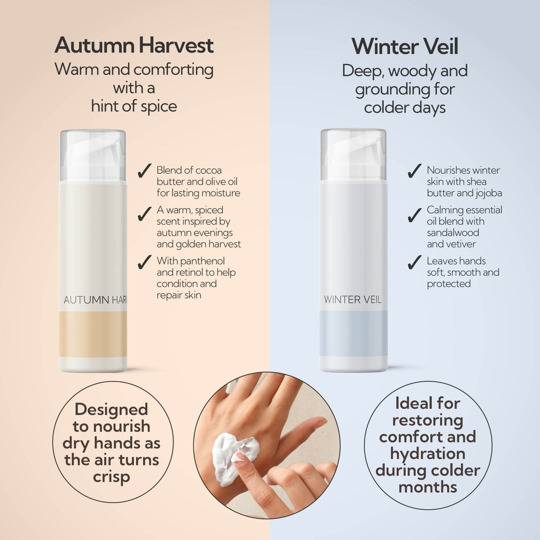 Seasonal Symphony Hand Cream Gift Set of Four for All Year Round Handcare