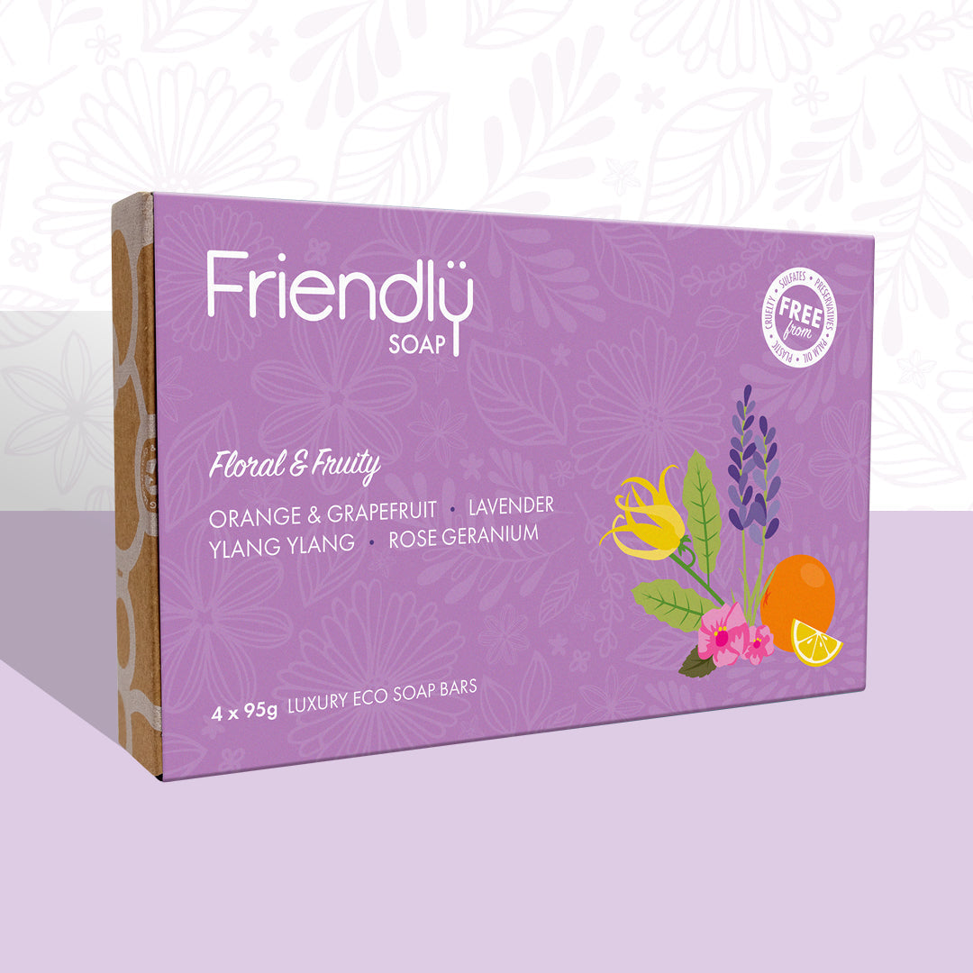 The Positive Company - Natural Soap Selection - Floral & Fruity