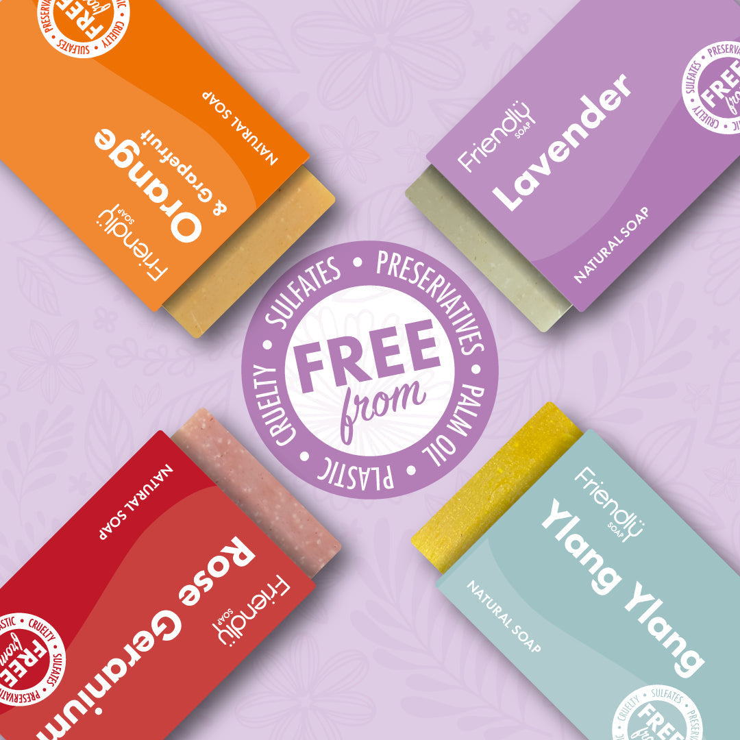 The Positive Company - Natural Soap Selection - Floral & Fruity
