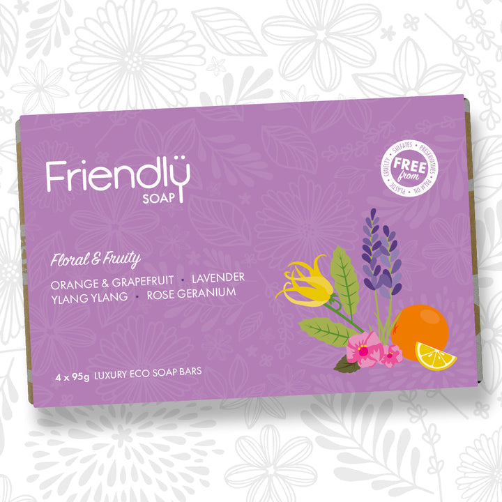 The Positive Company - Natural Soap Selection - Floral & Fruity