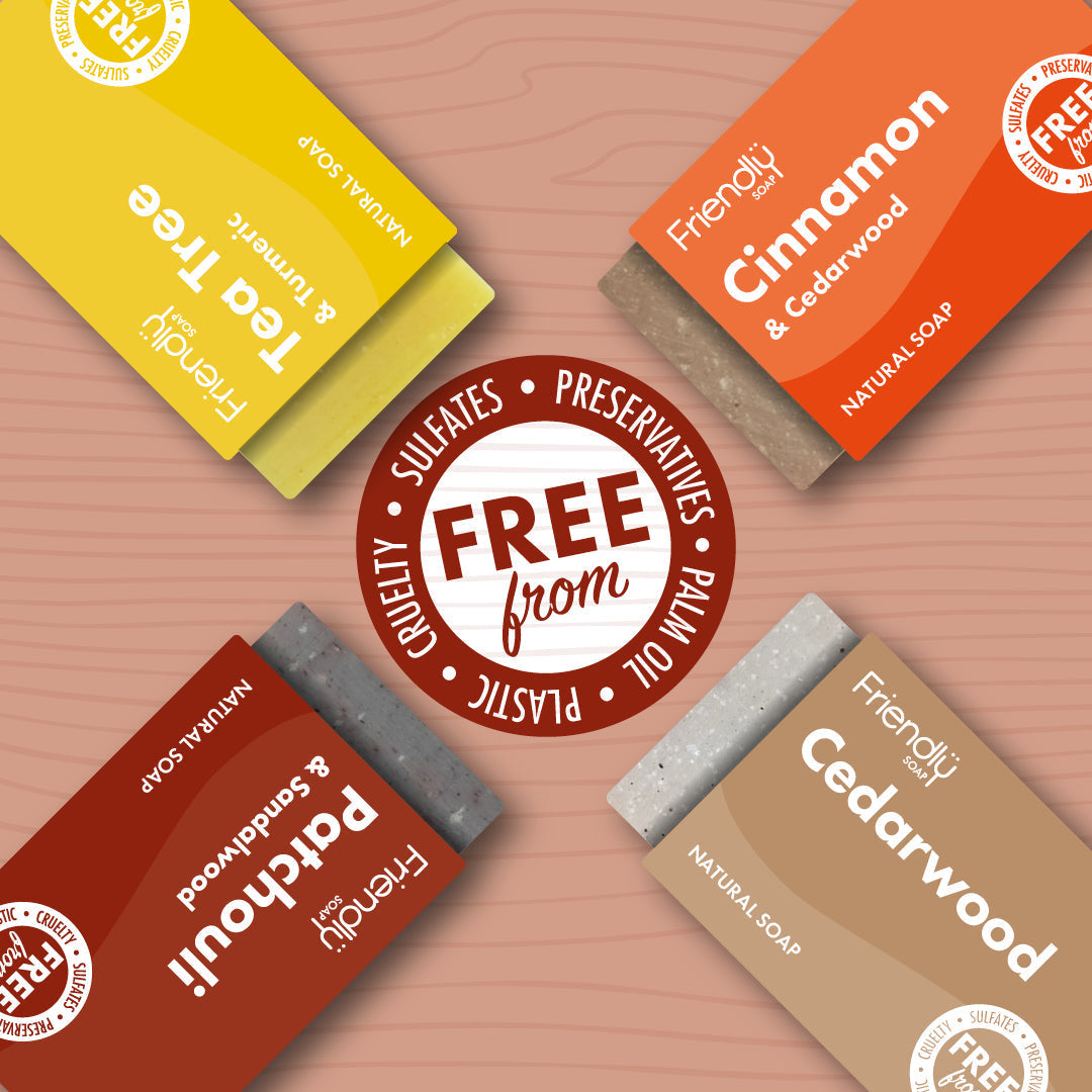 The Positive Company - Natural Soap Selection - Spicy & Woody