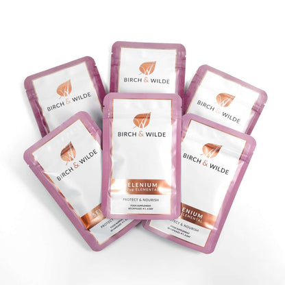 Elemental Selenium Supplement Capsules x 60 | 2 Month Refill Pouch