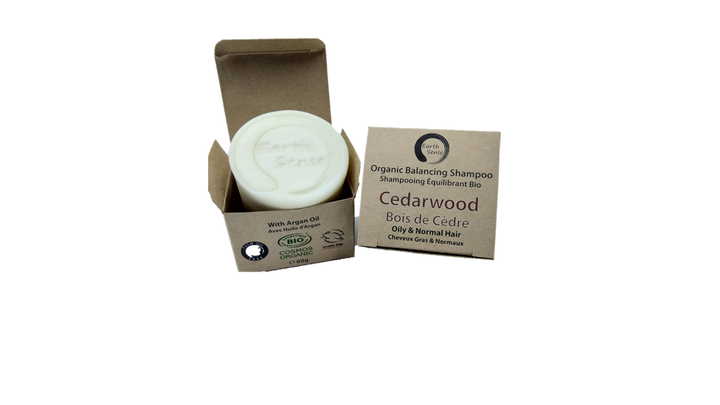 The Positive Company - Organic Solid Shampoo with Cedarwood - Oily & All Hair Types