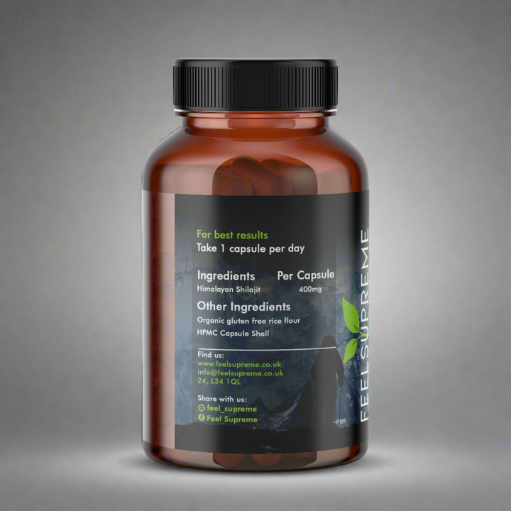 Feel Supreme - Himalayan Shilajit Capsules