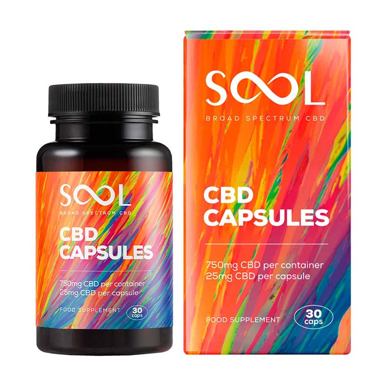 CBD Gel capsules 750mg 30pcs