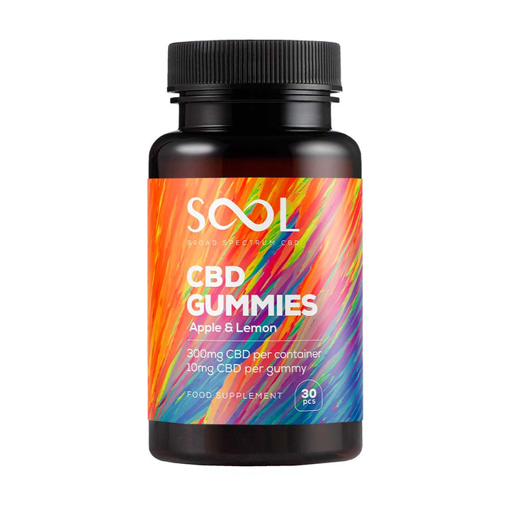CBD Gummies Apple & Lemon 300mg 30pcs