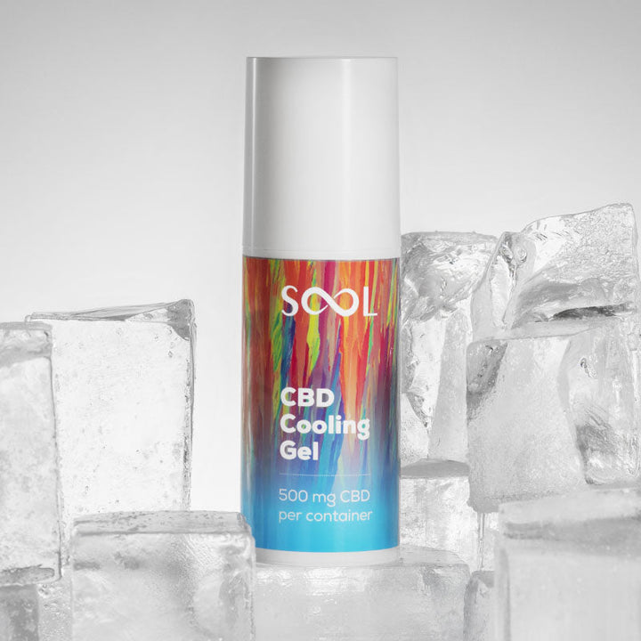 Cooling Muscle Relief Gel 500mg CBD 100ml