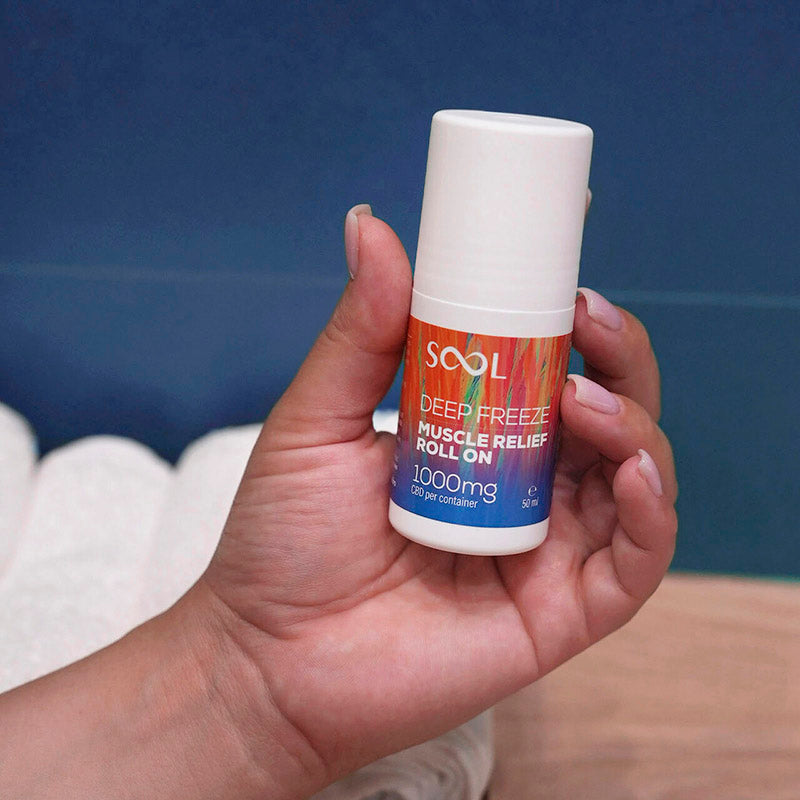 Sool Deep Freeze Muscle Relief Roll On 1000mg CBD 50ml