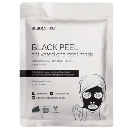 BeautyPro Spa at Home Skincare Gift Box - Top to Toe Sheet Mask Set