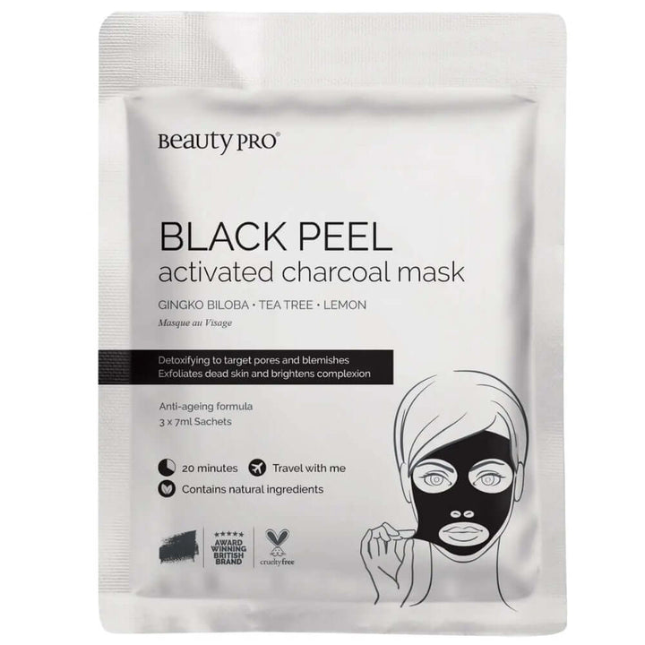 BeautyPro Spa at Home Skincare Gift Box - Top to Toe Sheet Mask Set