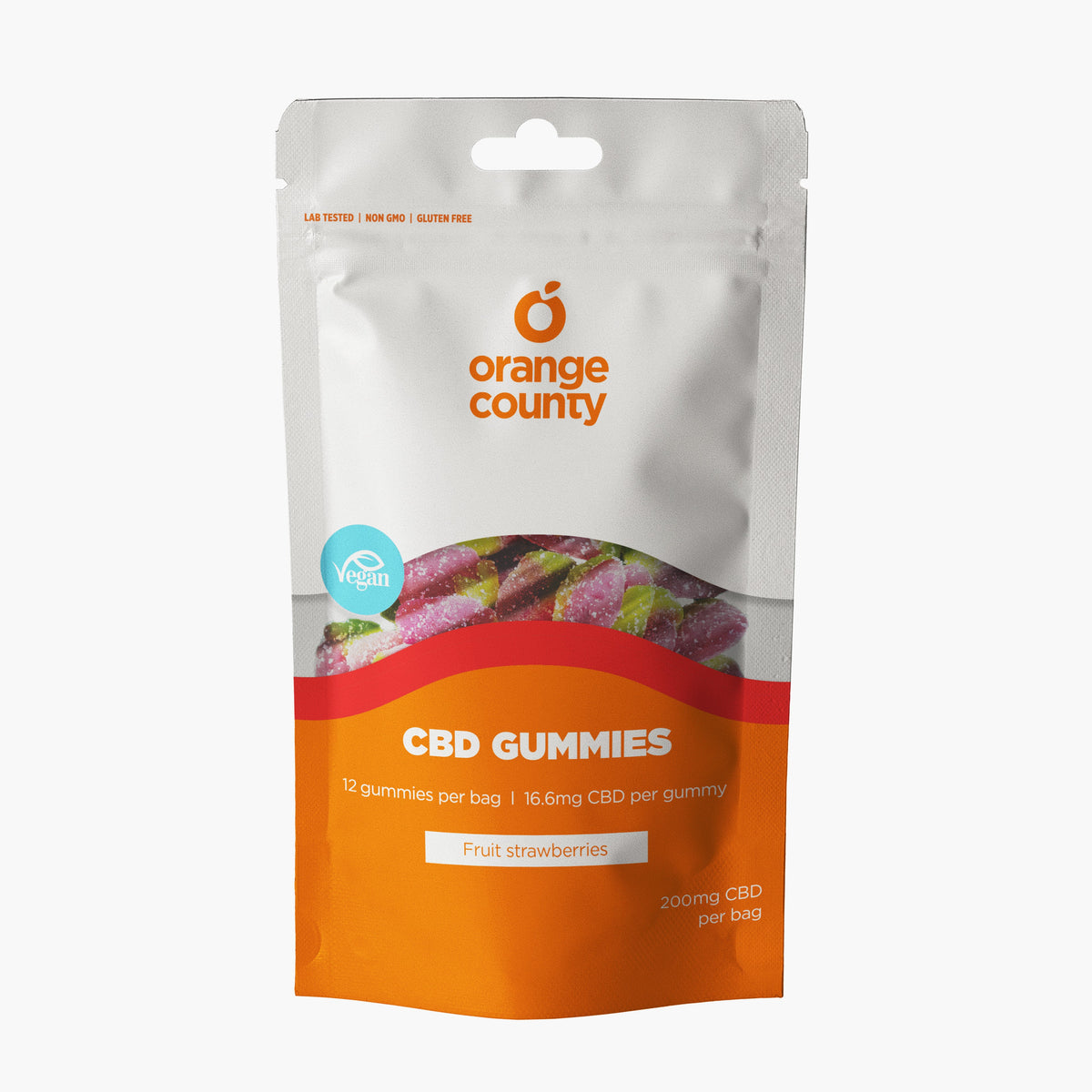 CBD Gummy Strawberries Grab Bag (200mg)