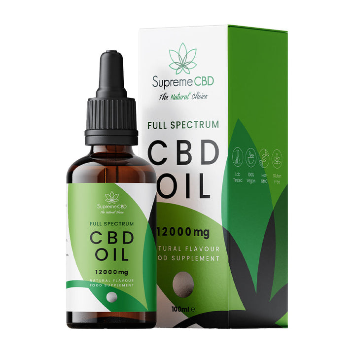 Supreme CBD -CBD Oil 100ml (12000mg)