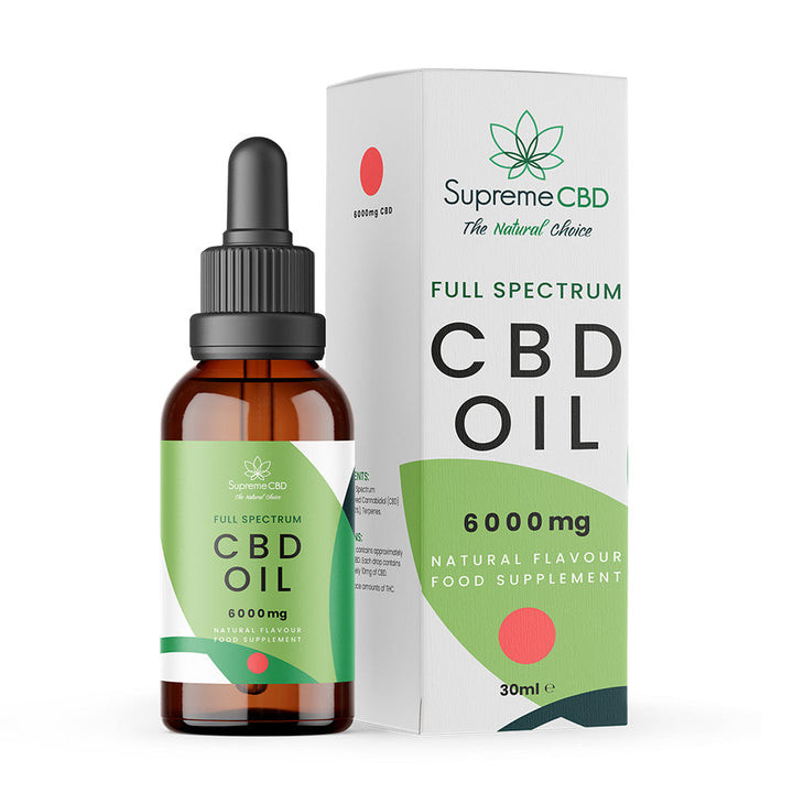 Supreme CBD - CBD Oil 30ml (6000mg) - Exclusive Partner Offer
