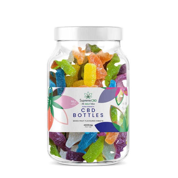 Supreme CBD - CBD Large Super Strength Gummy Bottles (4800mg)