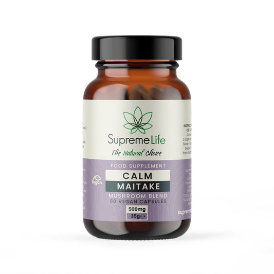 Supreme CBD - Maitake Mushroom Vegan Capsules - Calm (500mg)