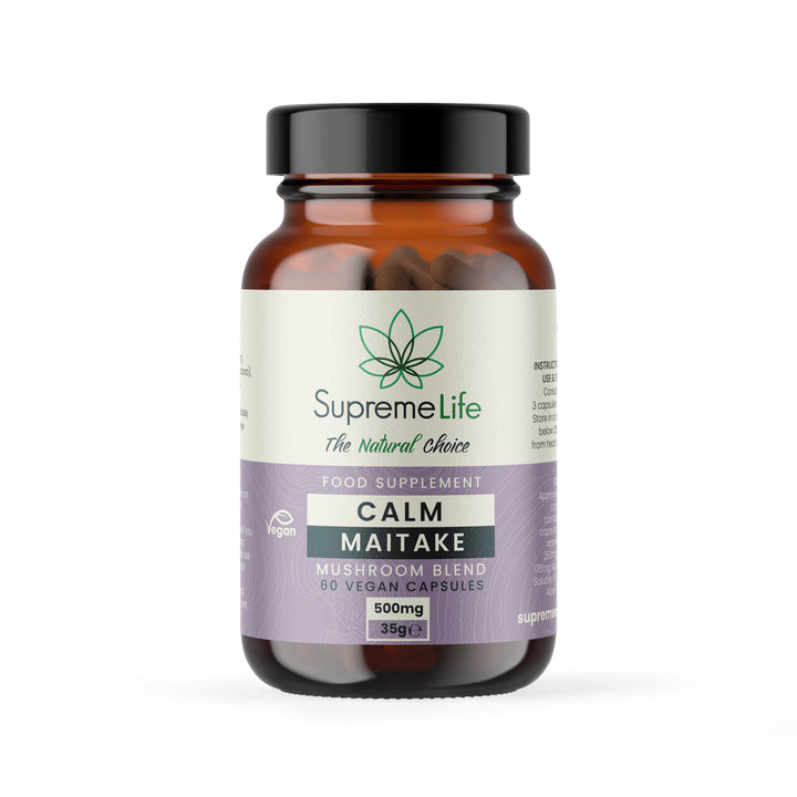 Supreme CBD - Maitake Mushroom Vegan Capsules - Calm (500mg)