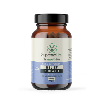 Supreme CBD -Shilajit Vegan Capsules  - Relief (500mg)