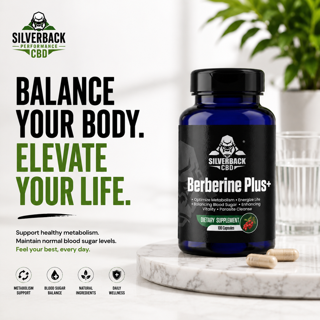 SILVERBACK CBD BERBERINE PLUS+