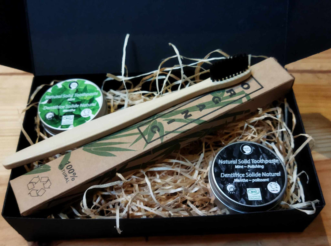 The Positive Company - Natural Organic Solid Toothpaste with Charcoal
