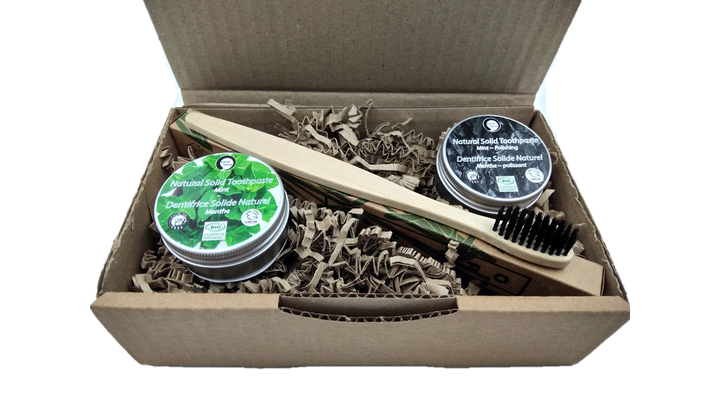 The Positive Company - Natural Organic Solid Toothpaste with Charcoal