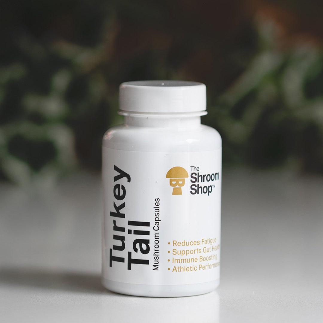 The Shroom Shop - Turkey Tail Mushroom Capsules For Pets - BUY 1 GET 1 FREE