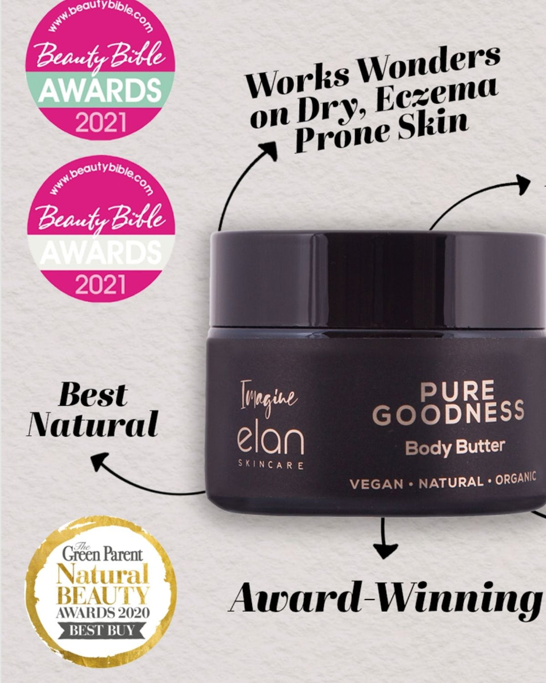 The Positive Company - Pure Goodness Body Butter Repair+Soothe