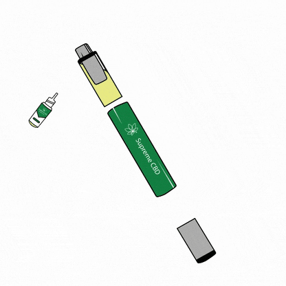 Supreme CBD – Pod Max with FREE 10ml Vape Juice