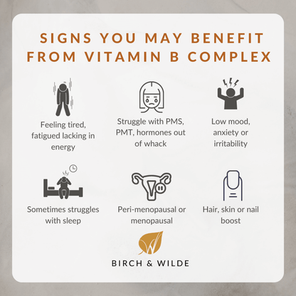 Bioactive Vitamin B Complex Capsules x 120 | Inositol Choline & PABA