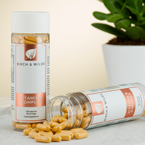 Bioactive Vitamin B Complex Capsules x 120 | Inositol Choline & PABA