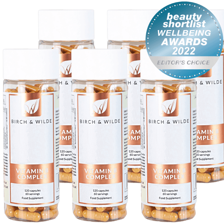 Short Dated Bioactive Vitamin B Complex Capsules x 120 | Inositol Choline & PABA