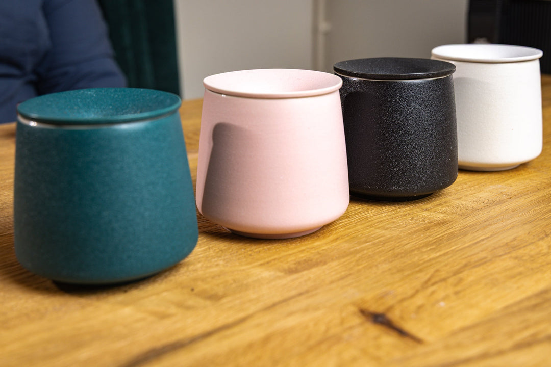 Ceramic Dry Herb Vape AVB Ashtray | Discreet Medical Cannabis Storage