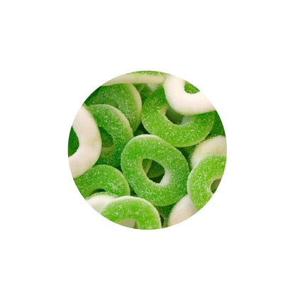 Improved Health Sugar Coated Apple Rings – 40mg Broad Spectrum | Halal & Lab-Tested