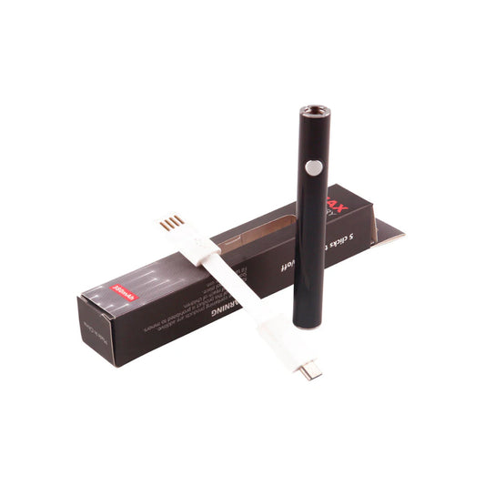 Max Battery 380mAh Vape Pen – 510 Thread, Adjustable Voltage & USB Charger