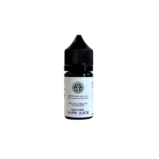 Improved Health Brain Crasher OG CBD Vape Juice 2500mg – Broad Spectrum CBD + CBG | 30ml