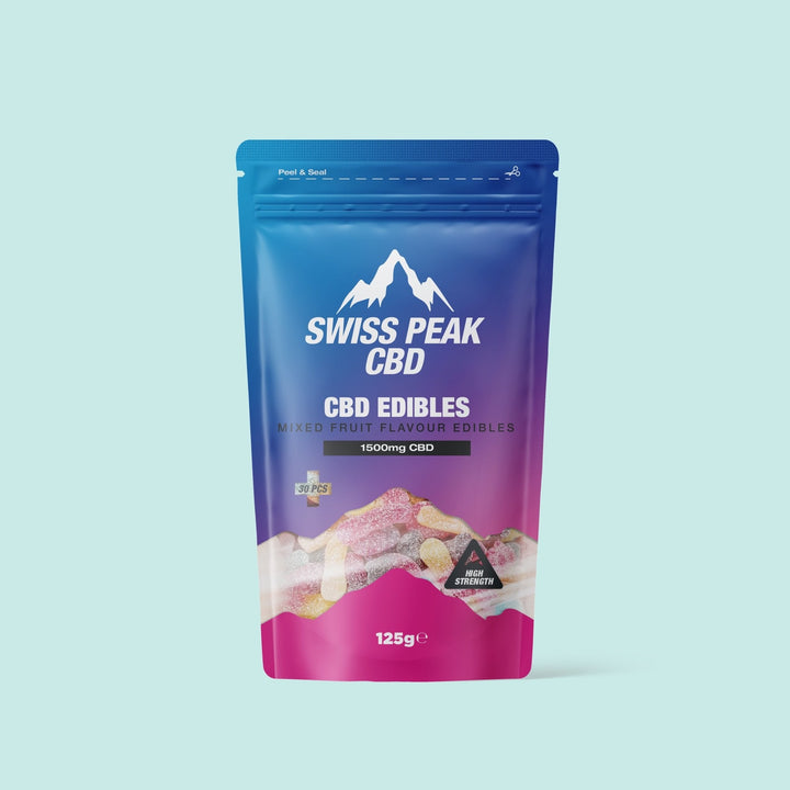 Swiss Peak CBD Gummies Party Bag 1500mg | 30 Gummies
