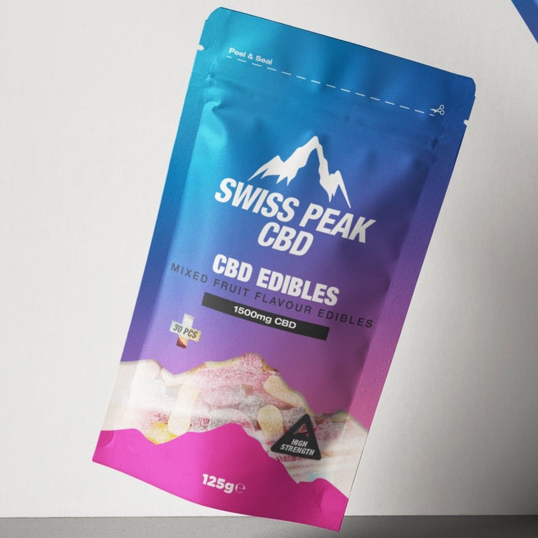 Swiss Peak CBD Gummies Party Bag 1500mg | 30 Gummies