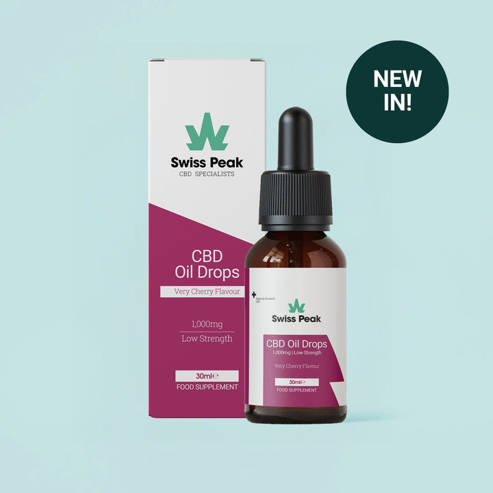 Swiss Peak Cherry CBD Oil 1000mg | 30ml