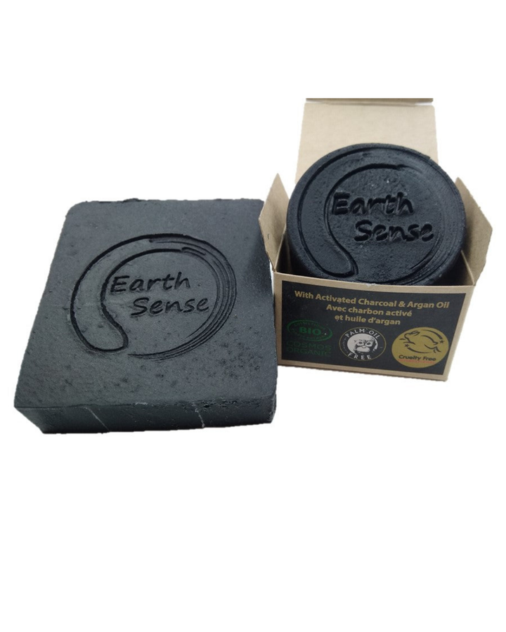 The Positive Company - Spa Noir Solid Soap with activated charcoal